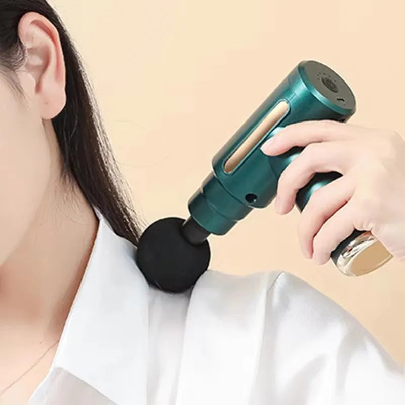 2024 Portable Fascia Gun Deep Tissue Massage Mini Lightweight Adjustable Speed Whole Body Massage Equipment