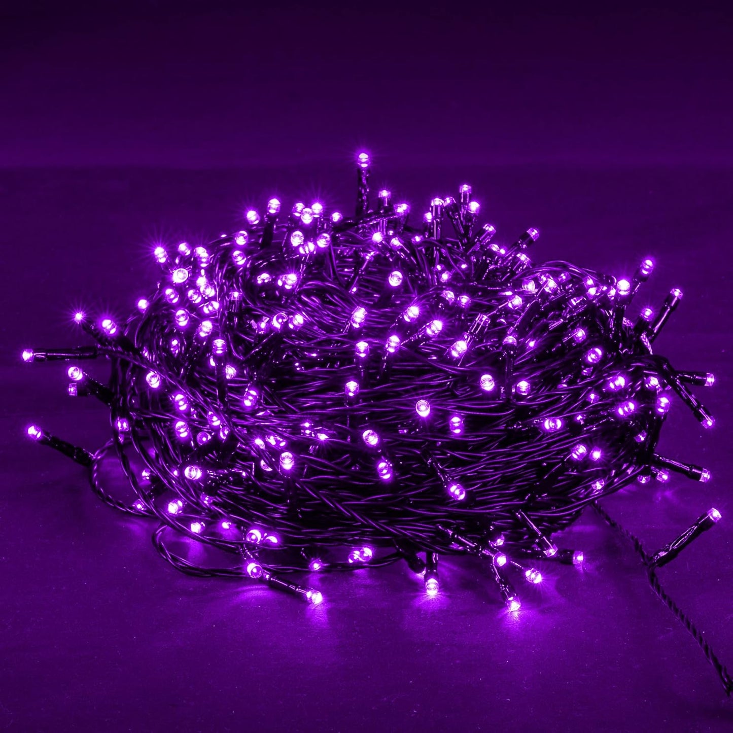 Halloween 300 LED String Lights, 100FT Connectable String Lights with 8 Lighting Modes