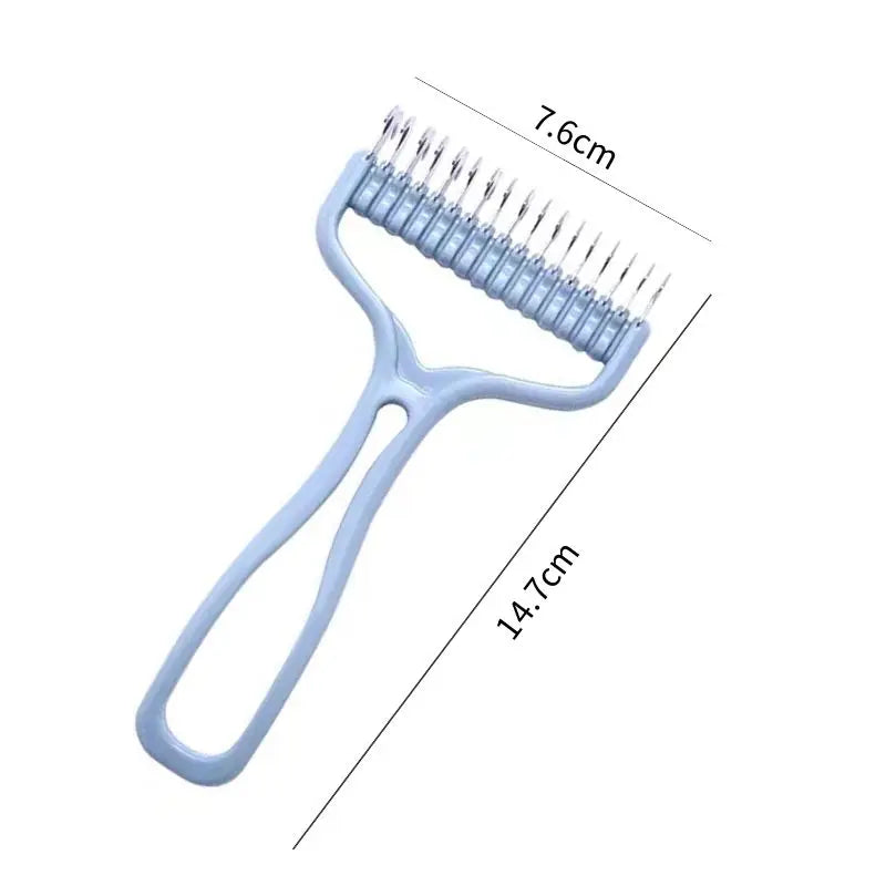 Cat Brush Cat Fur Knot Cutter Pets Hair Removal Comb Dog Grooming Shedding Tools Double Sided Stainless Brush Pet Products